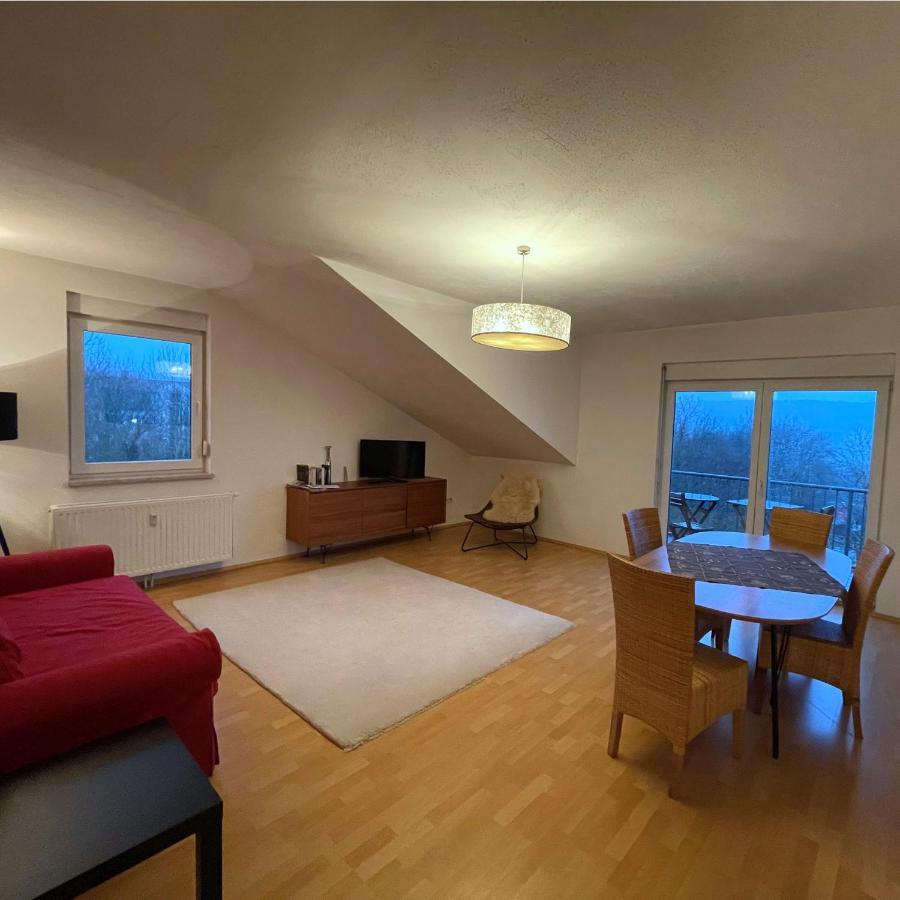 Ferienwohnung Balkonblick Am Hirschberg Занкт-Вендель Екстер'єр фото